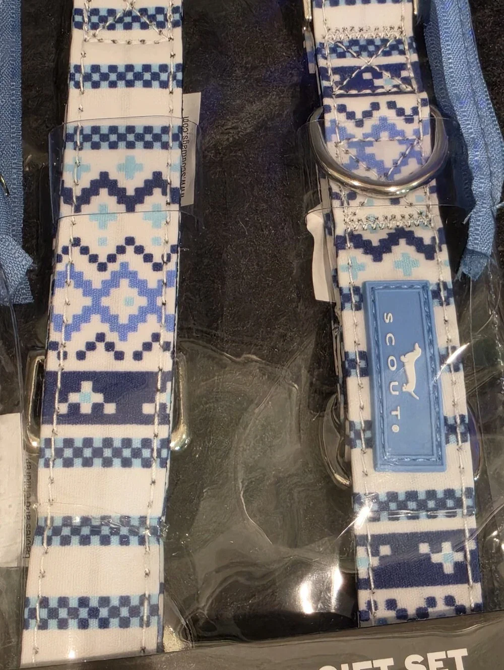 SCOUT Dog Lover MEDIUM Walk Set - Blue & White